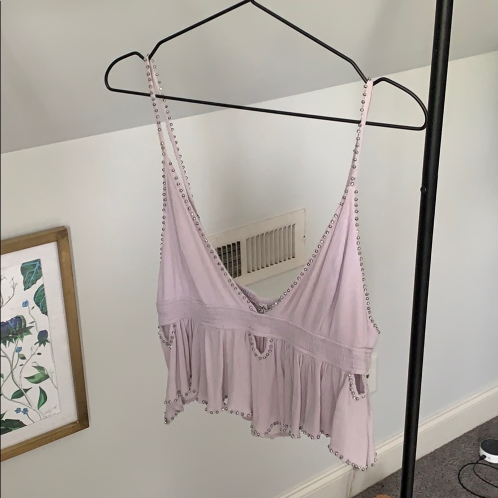 Light purple Free People tank top